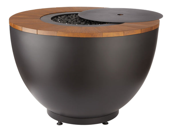 Round Outdoor Gas Fire Table, 65,000 BTUs, 36-in T2276