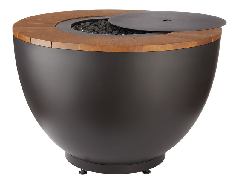 Round Outdoor Gas Fire Table, 65,000 BTUs, 36-in T2276