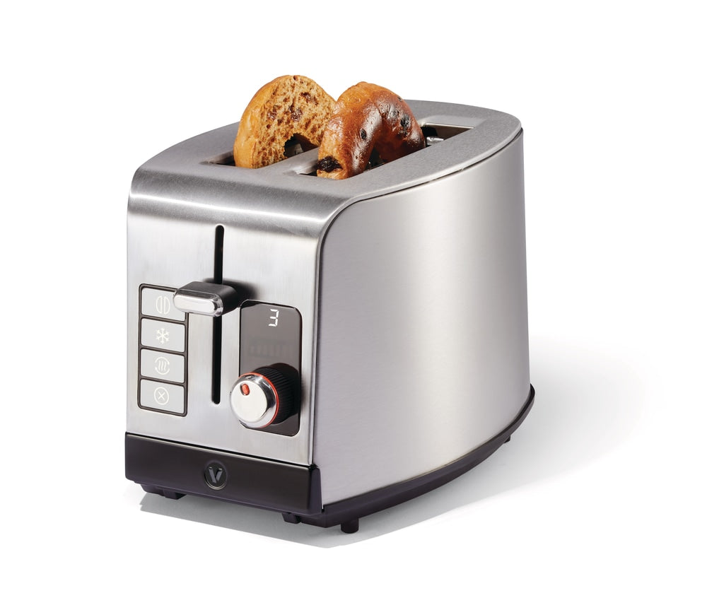 Digital Stainless Steel Toaster, 2-Slice