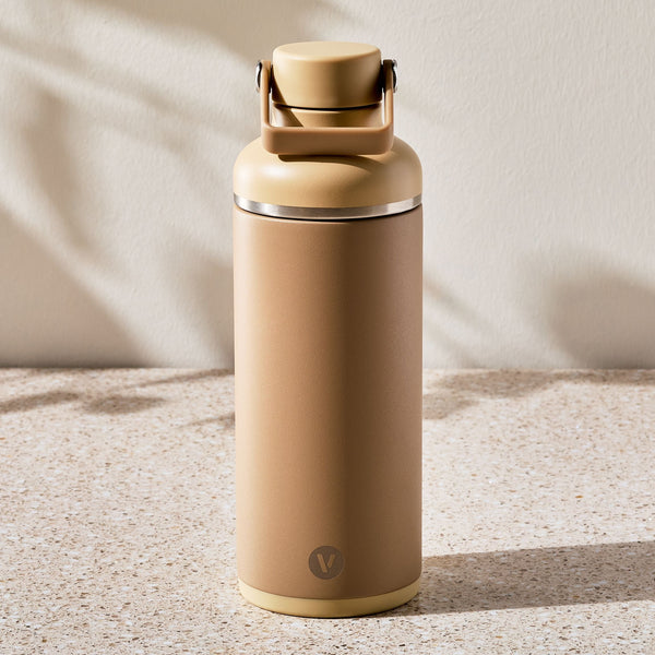 Insulated Hydration Bottle, 32-oz, Assorted Colours, with Leakproof Lid U6652