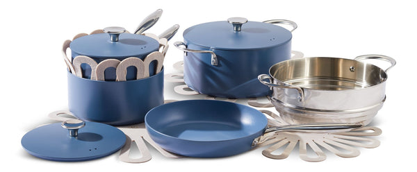 Non-Stick Cookset, Blue, 8-pc G6074