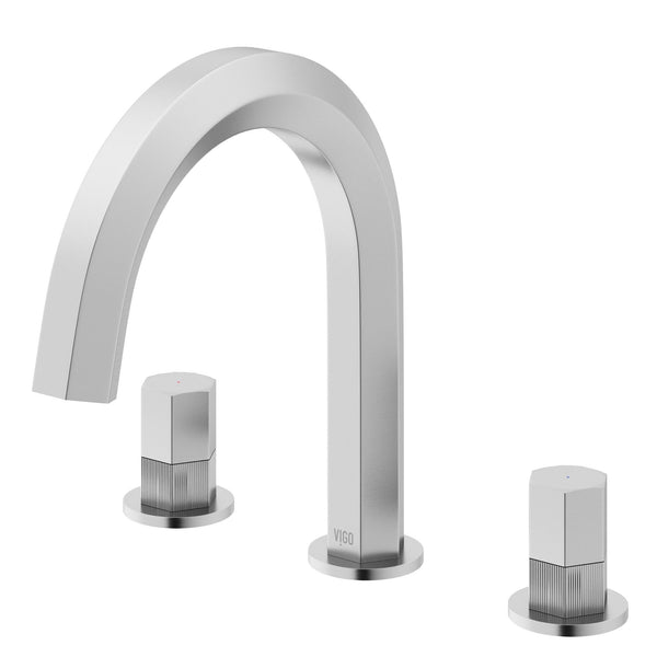 Hart 9-in 2-Handle Arched Bathroom Faucet, Various Finishes I7048