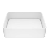 Jasmine 18x15-in Deep White Bathroom Sink/Basin with Rectangular Vessel