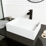 Montauk 18x13-in Deep White Bathroom Sink/Basin with Rectangular Vessel