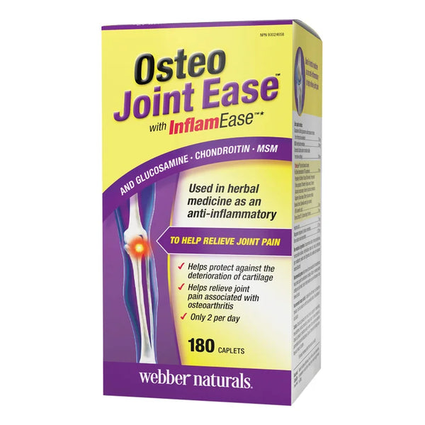 webber naturals Osteo Joint Ease, 180 caplets L2395