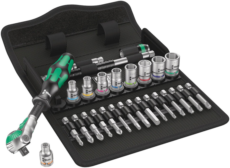 1/4-in Drive Socket Set, SAE, 28-pc M1397