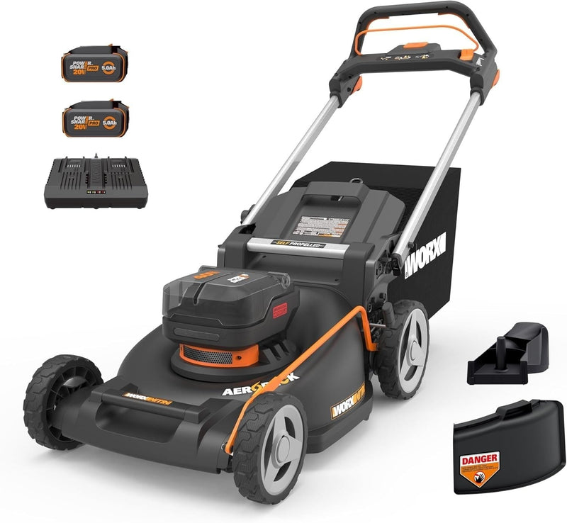40V Nitro PowerShare 3-in-1 Self-Propelled 21-in Lawn Mower F1066