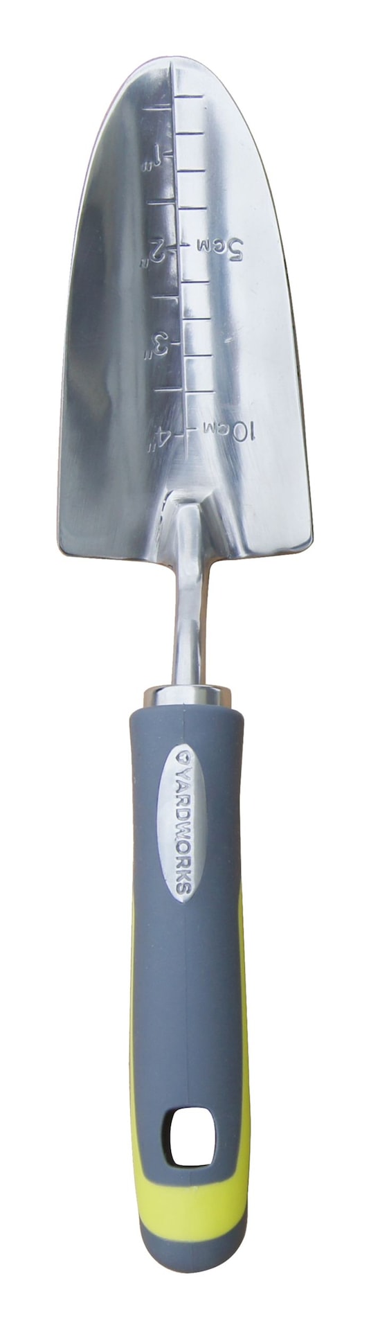12-in Stainless-Steel Hand Transplanter with Rubber Handle Q5751