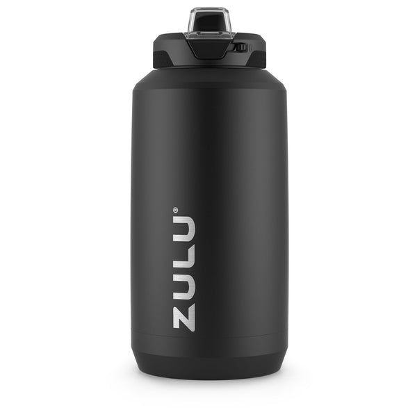 Goals Vacuum Insulated Stainless Steel Jug, 32-oz, Black, with Easy Grip Handle I7905