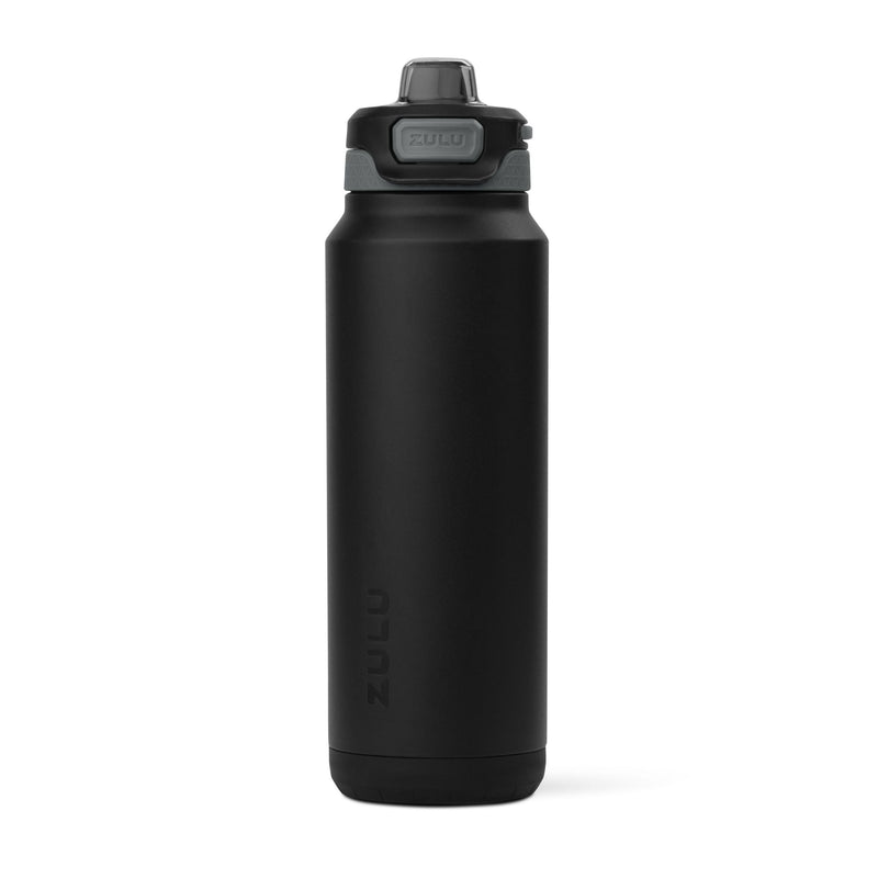 Powerfill Pro Vacuum Insulated Stainless Steel Bottle, 32-oz, Black, with Quick Fill Lid D5815